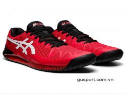 Giày tennis Asics Gel Resolution 8 Electric Red/White (1041A079-601)