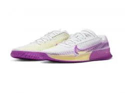 Giày Tennis Nữ Nike Court Air Zoom Vapor 11 HC White/Citron Tint - DR6965-101