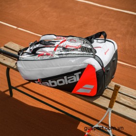 Túi Tennis Babolat Pure Strike X12 White/Red- 751225 3