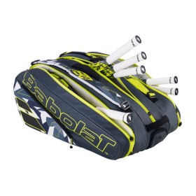 Túi Tennis Babolat PURE AERO X12 Pack (751221-370) Grey/Yellow/White 1