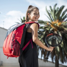Balo tennis Head Tour Team  Black/Red- 283512- BKRD 0