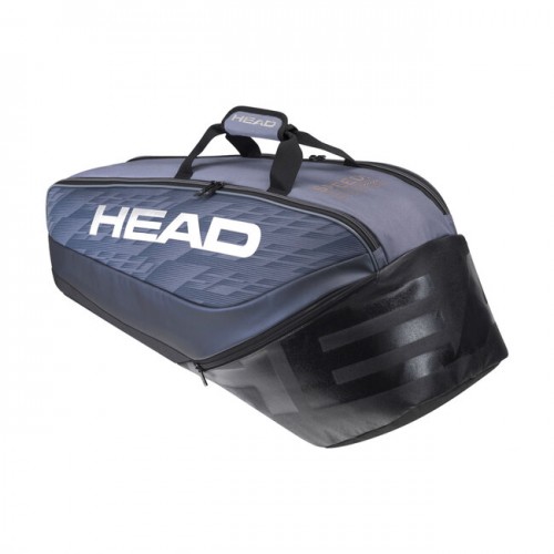Túi Tennis Head Djokovic 6R Combi Anthrazite/Black -283292-ANBK 0