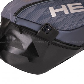 Túi Tennis Head Djokovic 6R Combi Anthrazite/Black -283292-ANBK 2