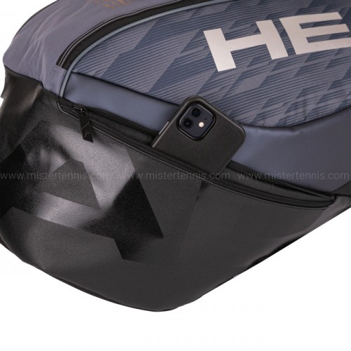 Túi Tennis Head Djokovic 6R Combi Anthrazite/Black -283292-ANBK 2