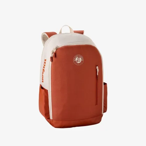 Balo Tennis Wilson Roland Garros TEAM Crema/Arcilla (WR8045501001) 0