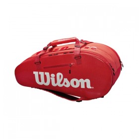 Túi tennis WILSON SUPER TOUR 2 COMP LARGE RED WRZ840809 0