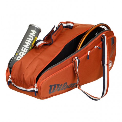 Túi Tennis WILSON ROLAND GARROS TEAM 6PK Orange (WR8026201001) 0