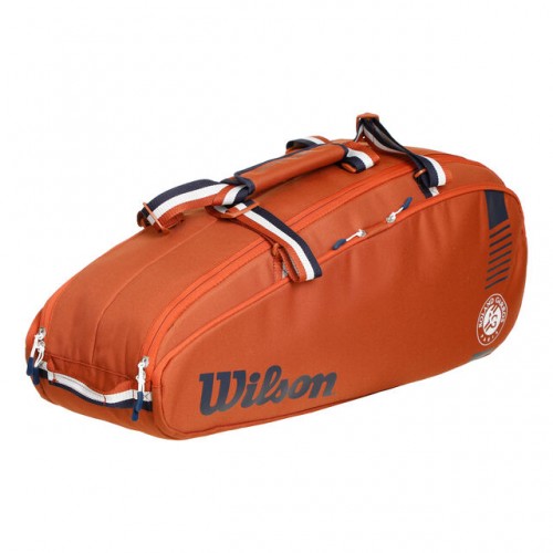 Túi Tennis WILSON ROLAND GARROS TEAM 6PK Orange (WR8026201001) 0