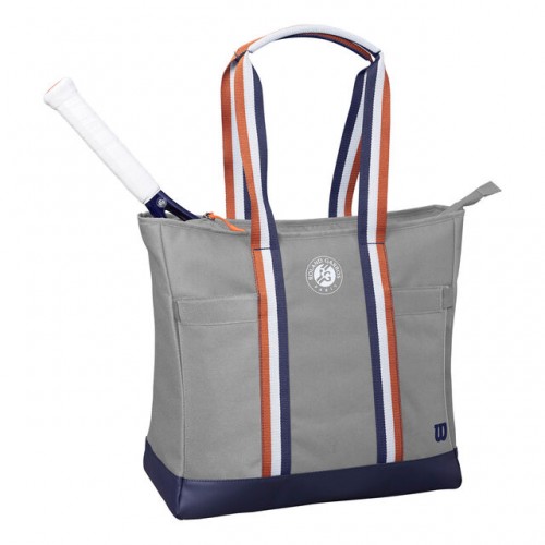 Túi tennis Wilson Roland Garros Tote Grey, Blue (WR8019401001) 0