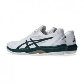 Giày Tennis Asics Game FF White/Saxon Green (1041A489-100) 2