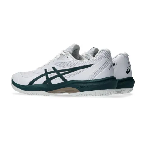 Giày Tennis Asics Game FF White/Saxon Green (1041A489-100) 2