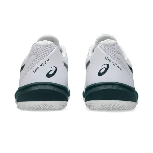 Giày Tennis Asics Game FF White/Saxon Green (1041A489-100) 3
