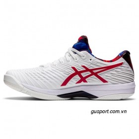 Giày tennis Asics Solution Speed FF 2.0 White/Classic Red (1041A286-110) 3