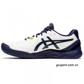 Giày tennis Asics Gel Resolution 8 (1041A079-102) White/Peacoat 2