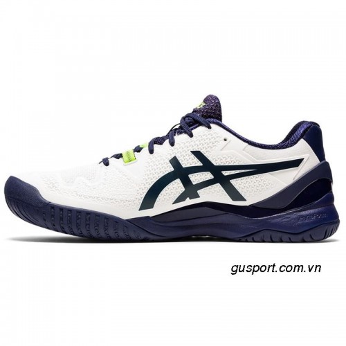 Giày tennis Asics Gel Resolution 8 (1041A079-102) White/Peacoat 2