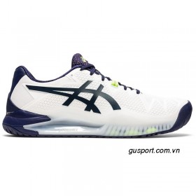 Giày tennis Asics Gel Resolution 8 (1041A079-102) White/Peacoat 0