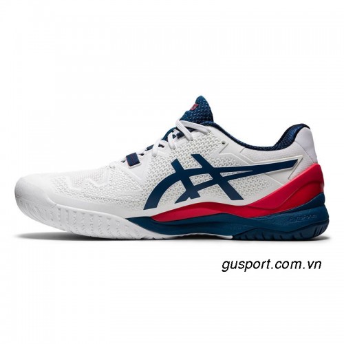 Giày tennis Asics Gel Resolution 8 (1041A079-103) Mako Blue/White 0