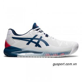 Giày tennis Asics Gel Resolution 8 (1041A079-103) Mako Blue/White 4