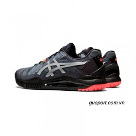 Giày tennis Asics Gel Resolution 8 (1041A146-010) Black/Sunrise Red 1
