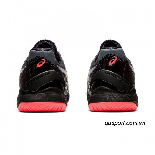 Giày tennis Asics Gel Resolution 8 (1041A146-010) Black/Sunrise Red 2