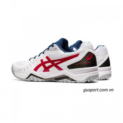 Giày Tennis Asics Challenger 12 (1041A045-117) -White/Classic Red 2
