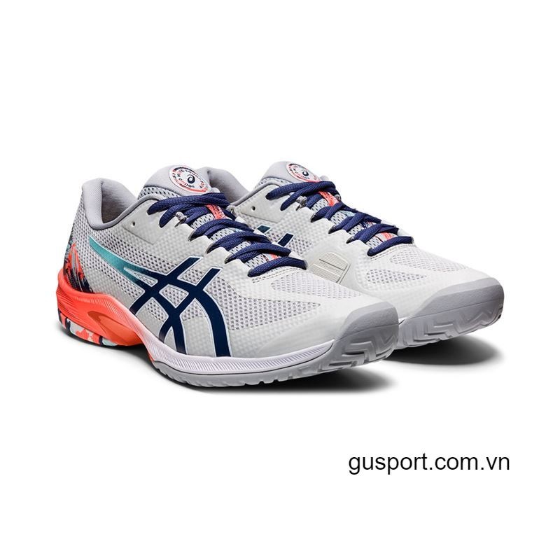 Giày Tennis Asics COURT SPEED FF Glacier Grey/Sunrise  (1041A281-960)