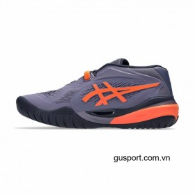 Giày Tennis Asics Gel Resolution X Greyish Purple/Nova Orange (1041A481-500) 1