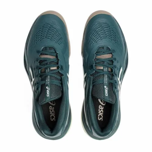 Giày Tennis Asics Gel Resolution X Saxon Green/Birch (1041A481-300) 4