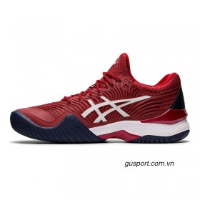 Giày tennis Asics Court FF 2 Novak Burgundy/White (1041A089-600) 6