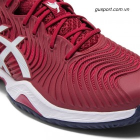 Giày tennis Asics Court FF 2 Novak Burgundy/White (1041A089-600) 0