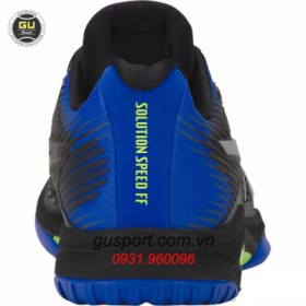 Giày tennis Asics Solution Speed FF Blk/Bl/Ye -1041A003-011 14