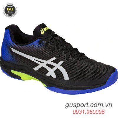 Giày tennis Asics Solution Speed FF Blk/Bl/Ye -1041A003-011