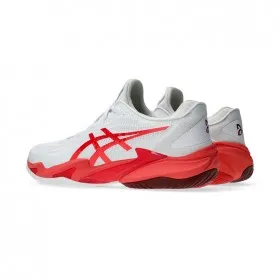 Giày Tennis Asics Court FF 3 NOVAK White/Electric Red (1041A522-966) 2
