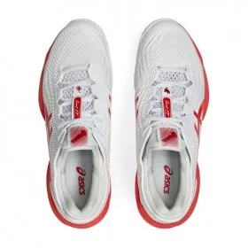 Giày Tennis Asics Court FF 3 NOVAK White/Electric Red (1041A522-966) 4