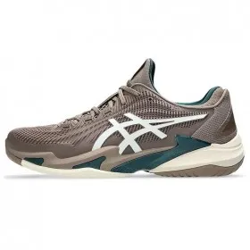 Giày Tennis Asics Court FF 3 Taupe Grey/White (1041A370-020) 1