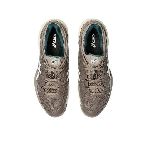 Giày Tennis Asics Court FF 3 Taupe Grey/White (1041A370-020) 4