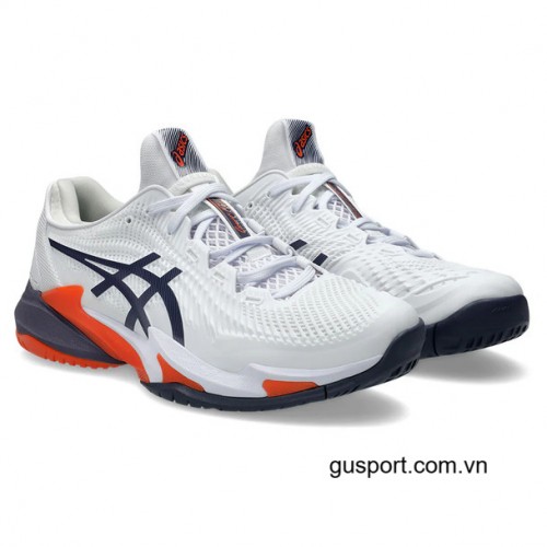 Giày Tennis Asics Court FF 3 White/Greyish Purple (1041A370-104) 0