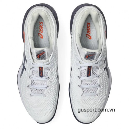 Giày Tennis Asics Court FF 3 White/Greyish Purple (1041A370-104) 3