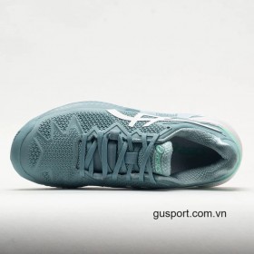 Giày Tennis Nữ Asics Gel Resolution 8 Smoke Blue/White (1042A072.408) 2
