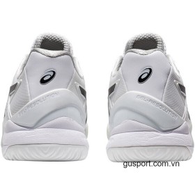 Giày Tennis Nữ Asics Gel Resolution 8 White/Black (1042A072-101) 4