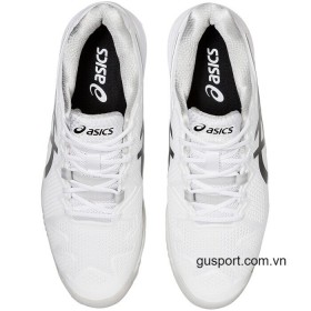Giày Tennis Nữ Asics Gel Resolution 8 White/Black (1042A072-101) 3