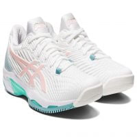 Giày Tennis Asics Nữ Solution Speed FF 2.0 White/Frosted Rose (1042A136-103)