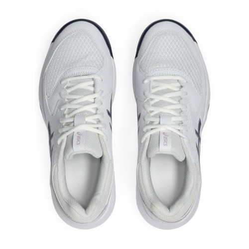 Giày Tennis Nữ Asics Gel Dedicate 8 White/Indigo Fog (1042A237-104) 4