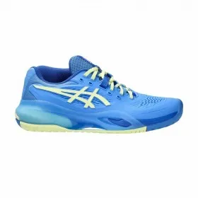 Giày Tennis Nữ Asics Gel Resolution X Blue/Huddle Yellow (1042A279-400) 0