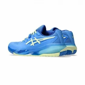 Giày Tennis Nữ Asics Gel Resolution X Blue/Huddle Yellow (1042A279-400) 2