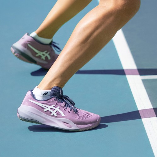 Giày Tennis Nữ Asics Gel Resolution X Ube/White (1042A279-500) 6