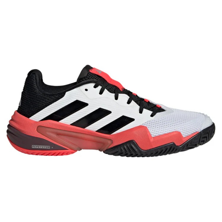 Giày Tennis Adidas BARRICADE 13 White/Black/Red (IH2558)