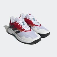 Giày Tennis Adidas COURTJAM CONTROL Cloud White / Better Scarlet- HQ8469