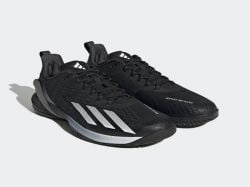 Giày Tennis Adidas ADIZERO CYBERSONIC Core Black /Carbon (HR1718)