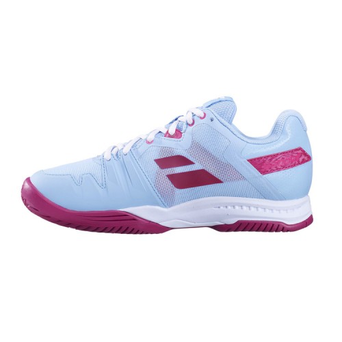 Giày Tennis Nữ Babolat SFX3 ALL COURT Clearwater/Cherry (31S22530-4098) 1